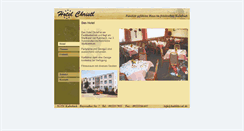 Desktop Screenshot of hotelchristl.de